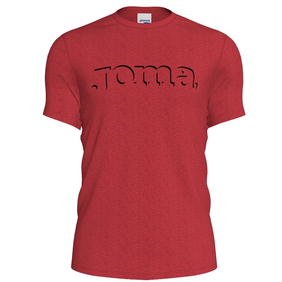 CAMISETA JOMA ALGODÓN NIÑO 100933-600 ROJO