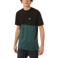 CAMISETA VANNS COLORBLOCK TEE VN3CZD TNB NEGRO/VE CTA,