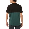 CAMISETA VANNS COLORBLOCK TEE VN3CZD TNB NEGRO/VE CTA,