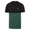 CAMISETA VANNS COLORBLOCK TEE VN3CZD TNB NEGRO/VE CTA,