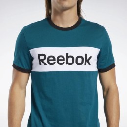 camisetas reebok hombre plata