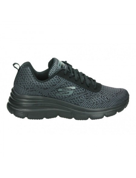 SKECHERS FASHION FIT BOLD BOUNDARIES CUÑA 12719-BBK FASHION FIT BOLD BOUNDARIES CUÑA