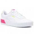 ZAPATILLAS PUMA CARINA VIVID JUNIOR 374695 01 BCO ZAPAT 36/39