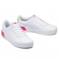 ZAPATILLAS PUMA CARINA VIVID JUNIOR 374695 01 BCO ZAPAT 36/39