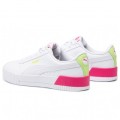 ZAPATILLAS PUMA CARINA VIVID JUNIOR 374695 01 BCO ZAPAT 36/39