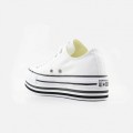 CONVERSE LONA PLATAFORMA BAJA 563971C BCO LONA PLATAFORMA BAJA