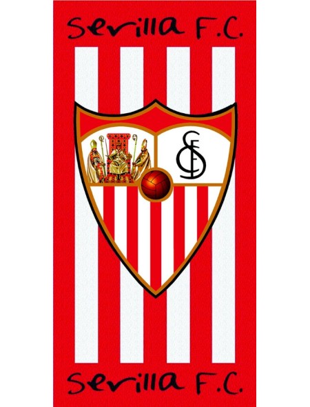 TOALLA SEVILLA F.C. ROJO/BCO TOALLA SEVILLA