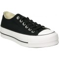 CONVERSE ALL STAR PLATAFORMA 560250 NEGRO ZAPAT. PLATAF. BAJA