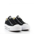 CONVERSE ALL STAR PLATAFORMA 560250 NEGRO ZAPAT. PLATAF. BAJA