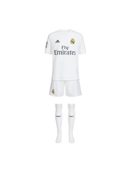 EQUIPACIÓN REAL MADRID NIÑO S12662 MINIKIT 1º REAL MADRID