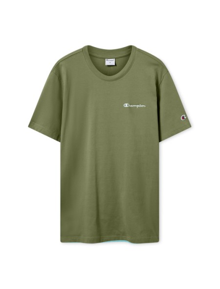 Camiseta Champion Hombre - 221798 CTA. LOGO PEQUEÑO