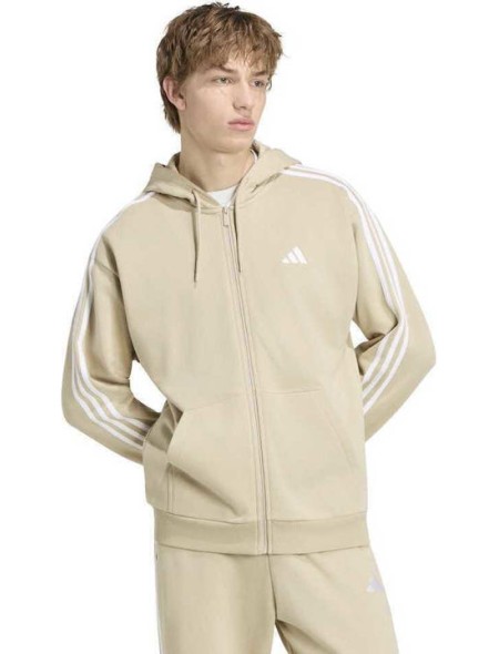 Sudadera ADIDAS KY4175 MARRON SUDADERA ABIERTA C/CAPUCHA 100% ALGODON