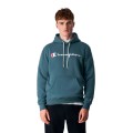 Sudadera Champion 219203 BLG VERDE BOT SUDADERA C/P LOGA GRANDE